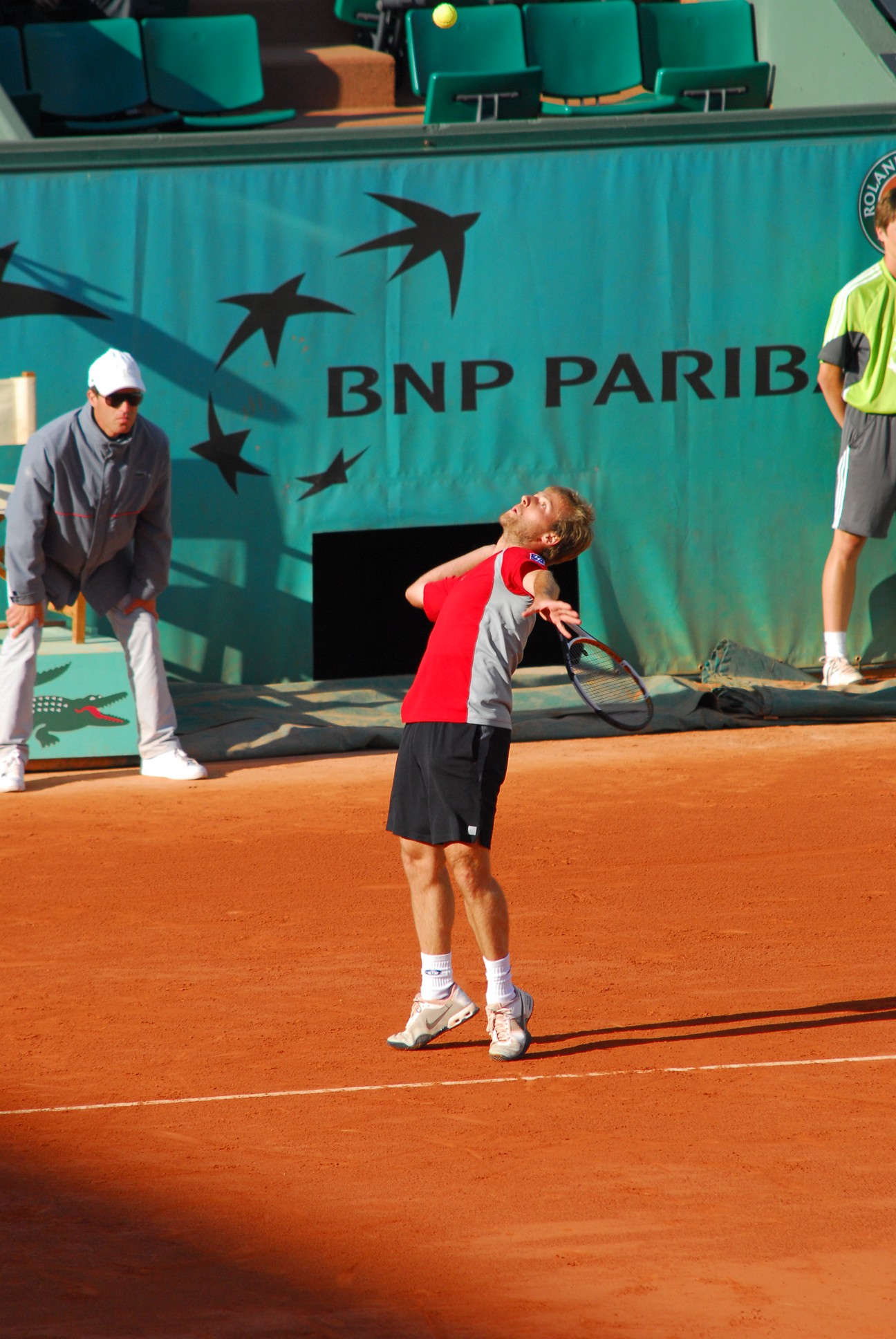 20090526   Roland Garros   Christophe Rochus   002